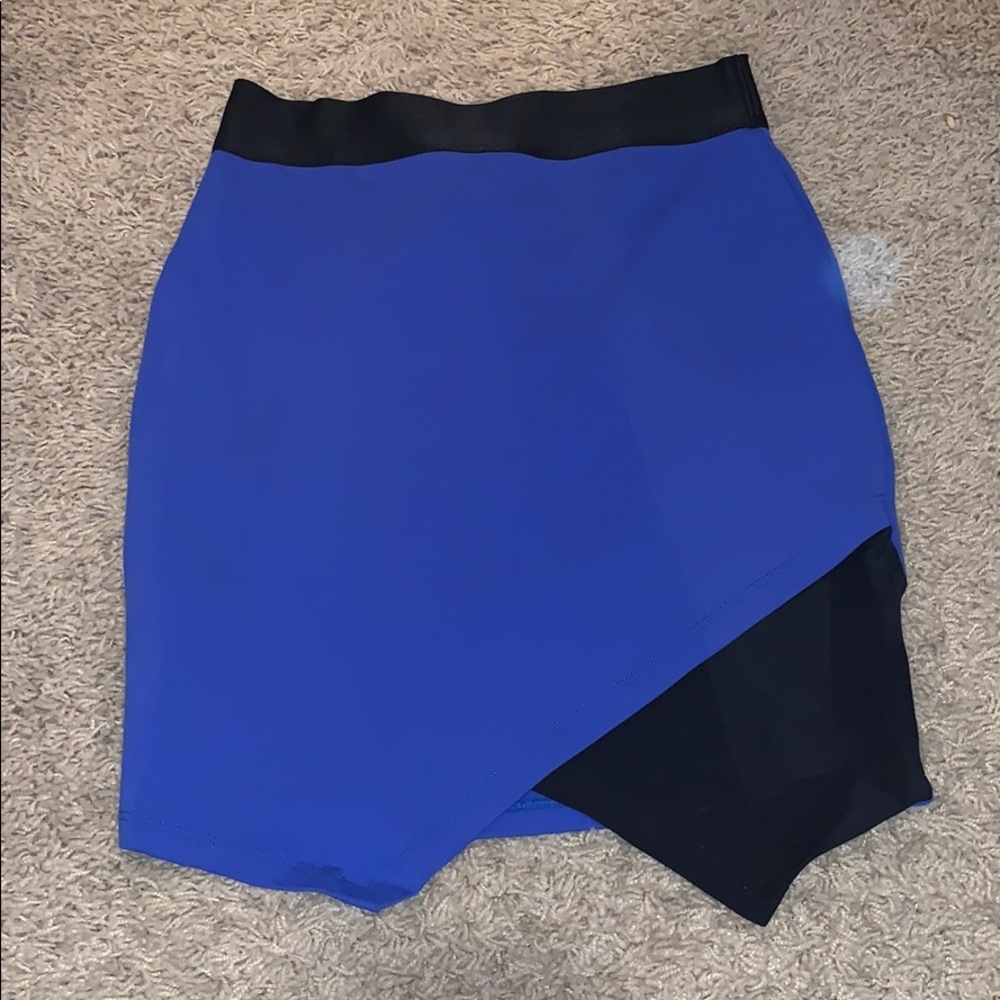 Color block skirt